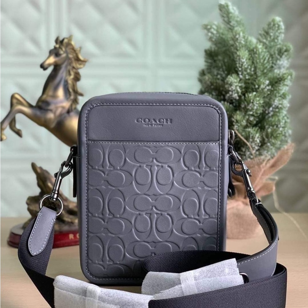 Coach Gray Crossbody Bag for Men